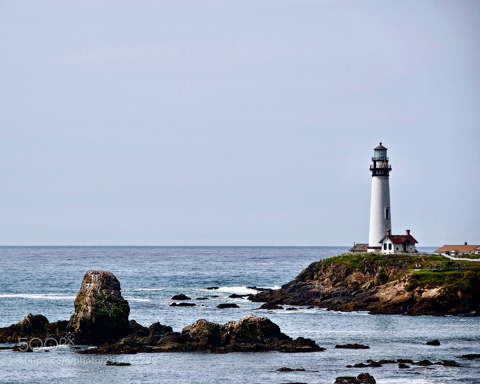 Nikon D5100 sample photo. Pigeon point lighthouse  photography