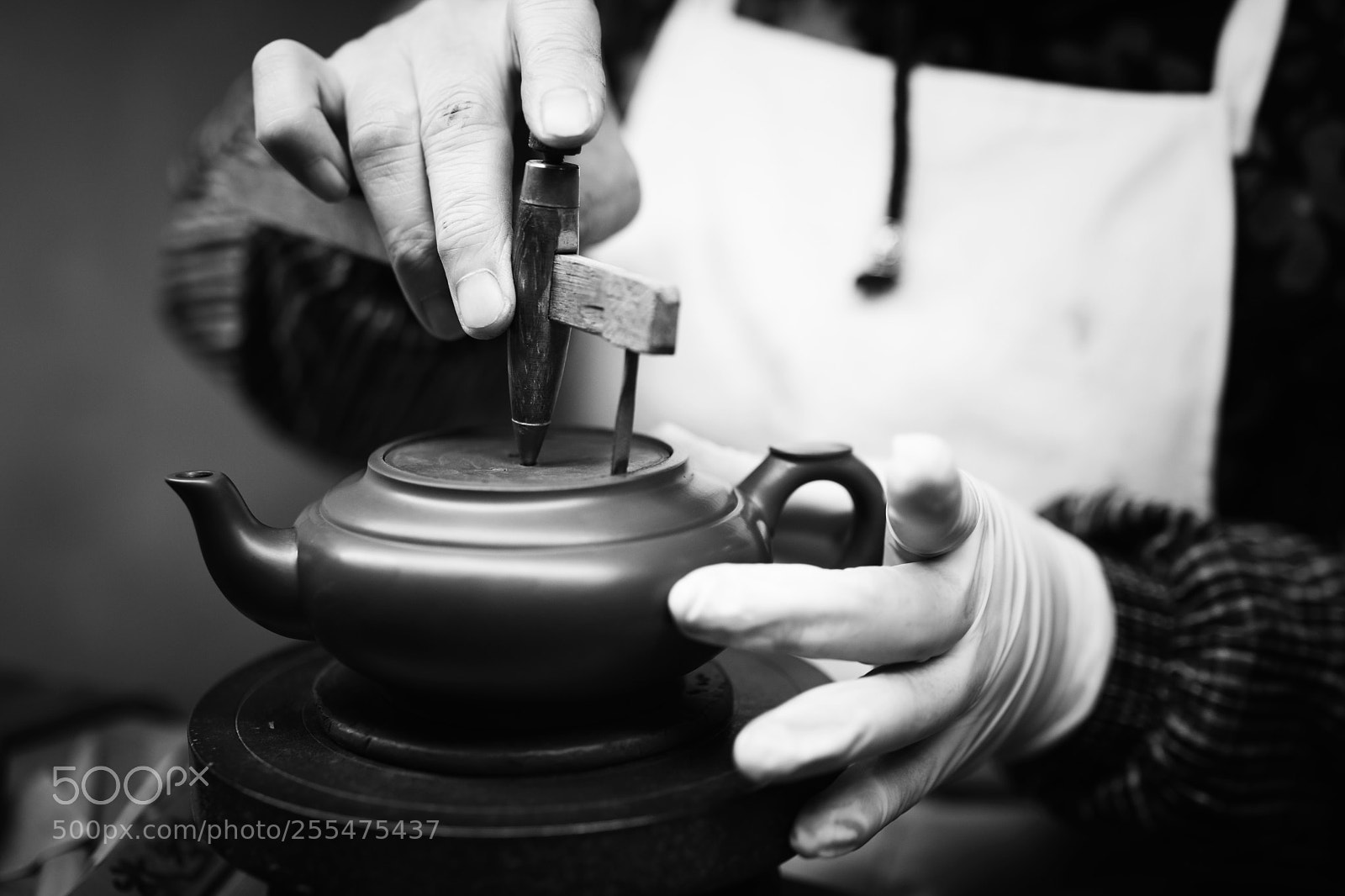 Nikon D810 sample photo. 紫砂壶工匠 photography