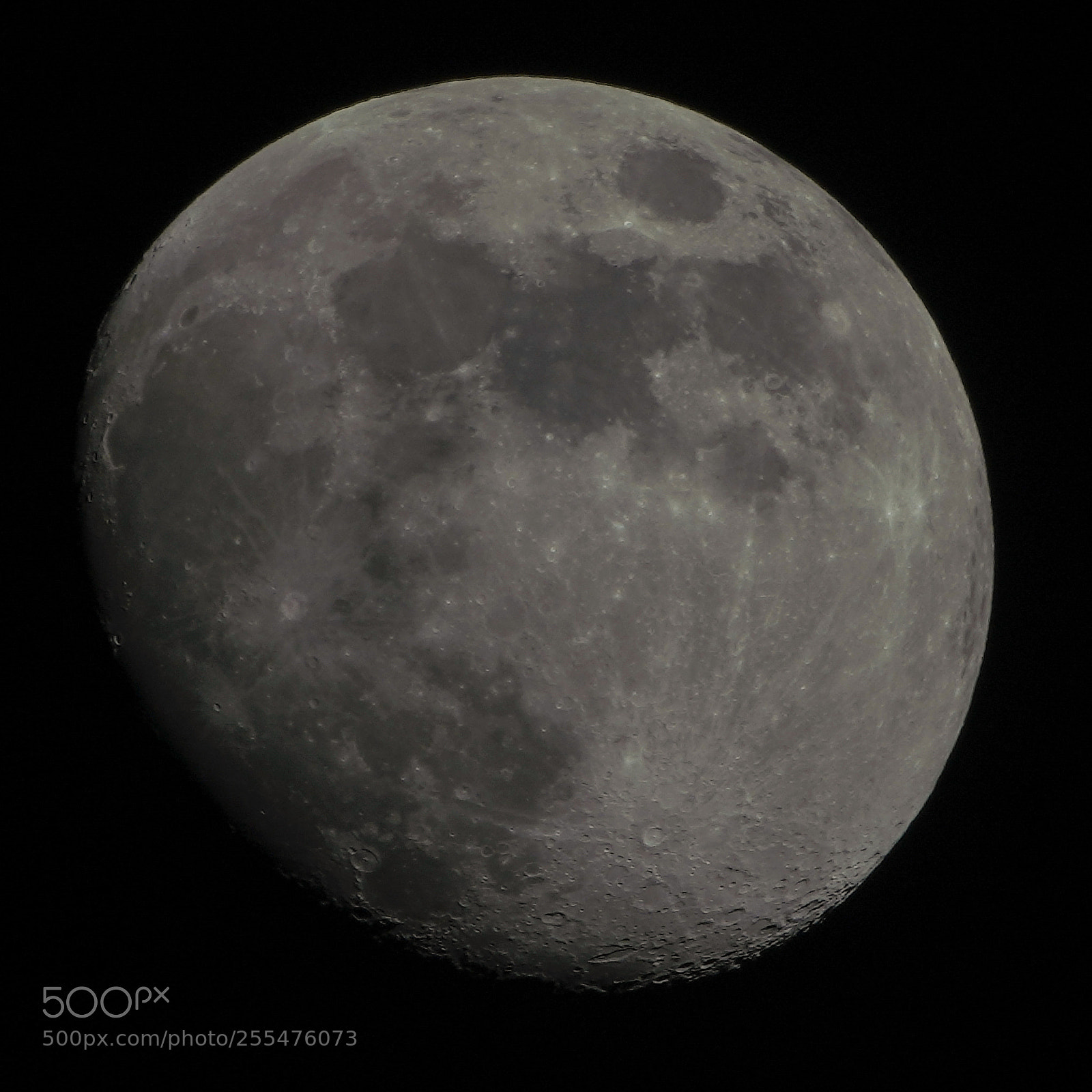 Sony a7R III sample photo. 86% moon photography
