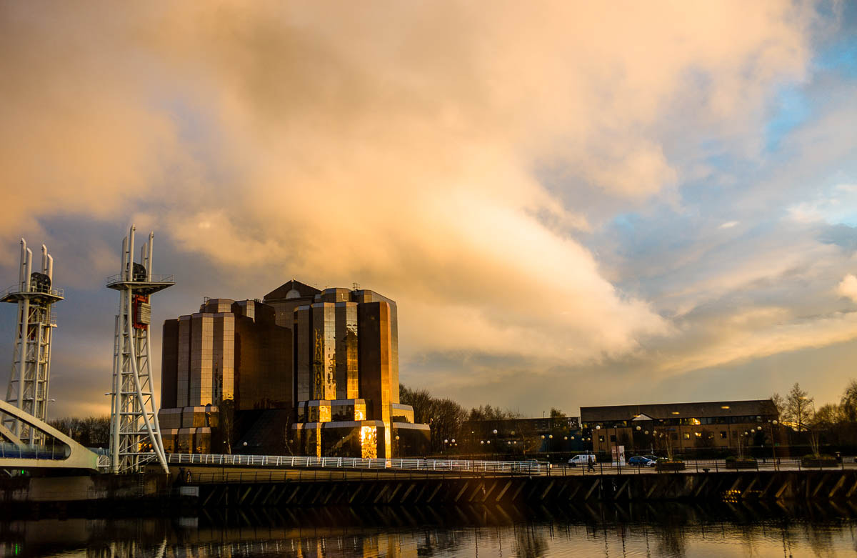 Leica M9 sample photo. Manchester docks photography