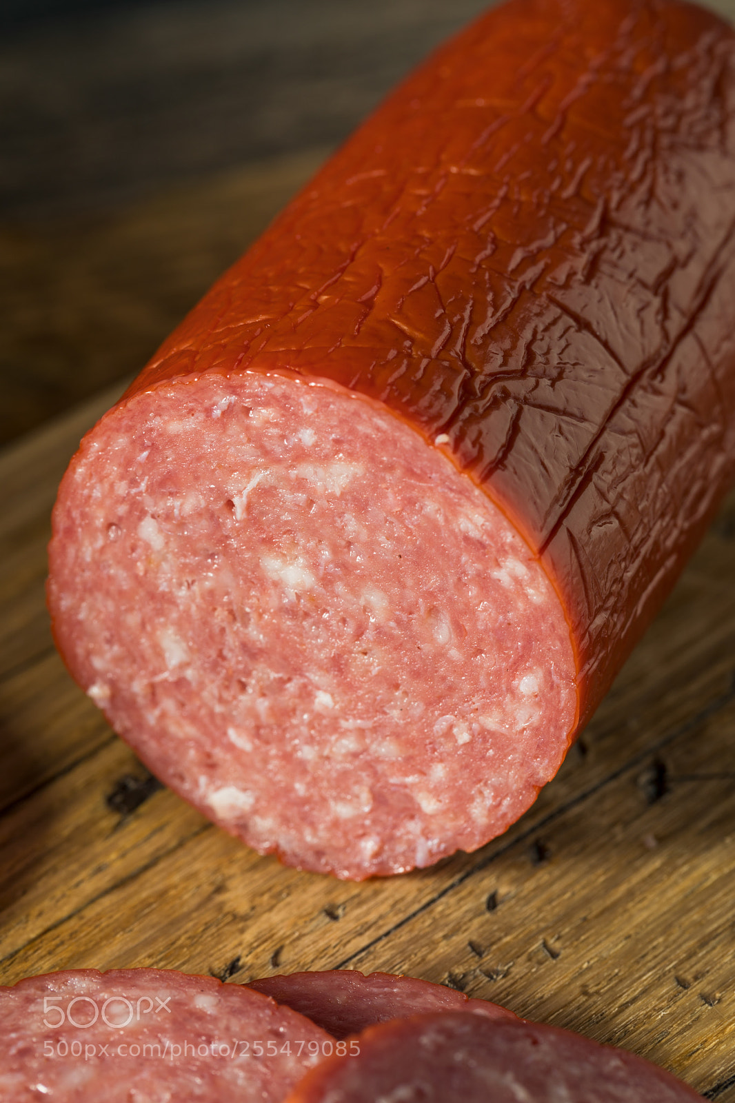 Canon EOS 5D Mark IV sample photo. Spiced savory hard salami photography