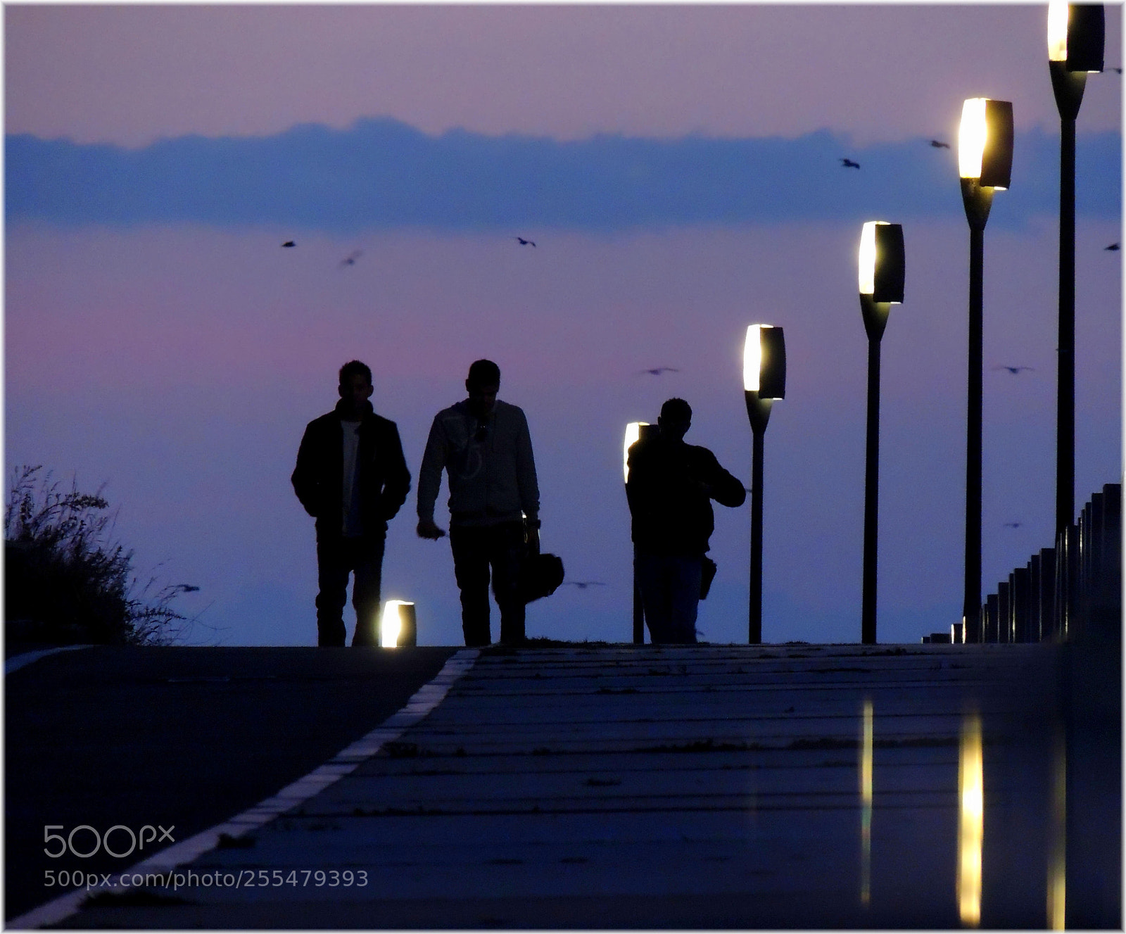 Nikon Coolpix P510 sample photo. Paseo maritimo al atardecer photography
