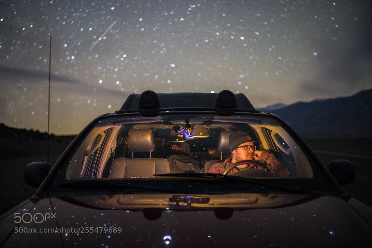 Sony a7R III sample photo. Contemplation in the night photography