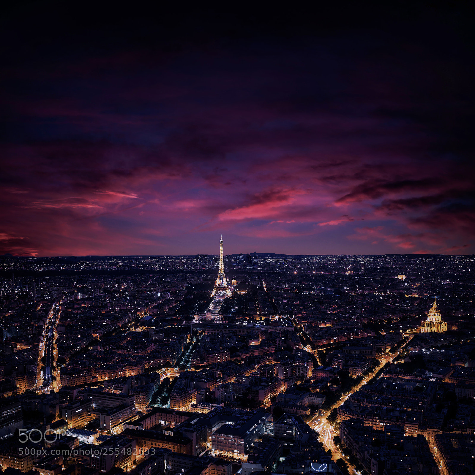 Nikon D800 sample photo. Paris from montparnasse tower photography