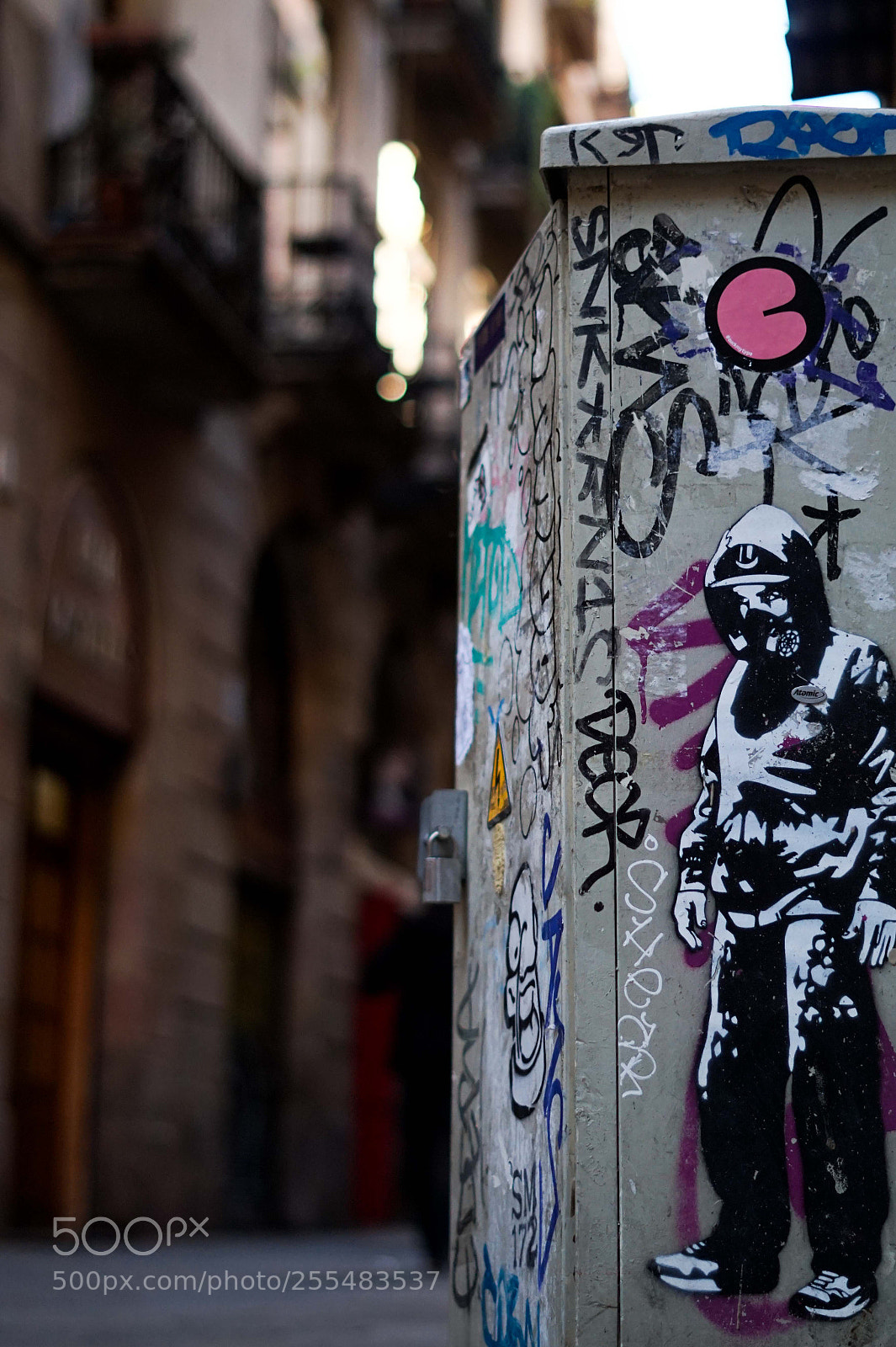 Sony Alpha a5000 (ILCE 5000) sample photo. Street art in barcelona photography