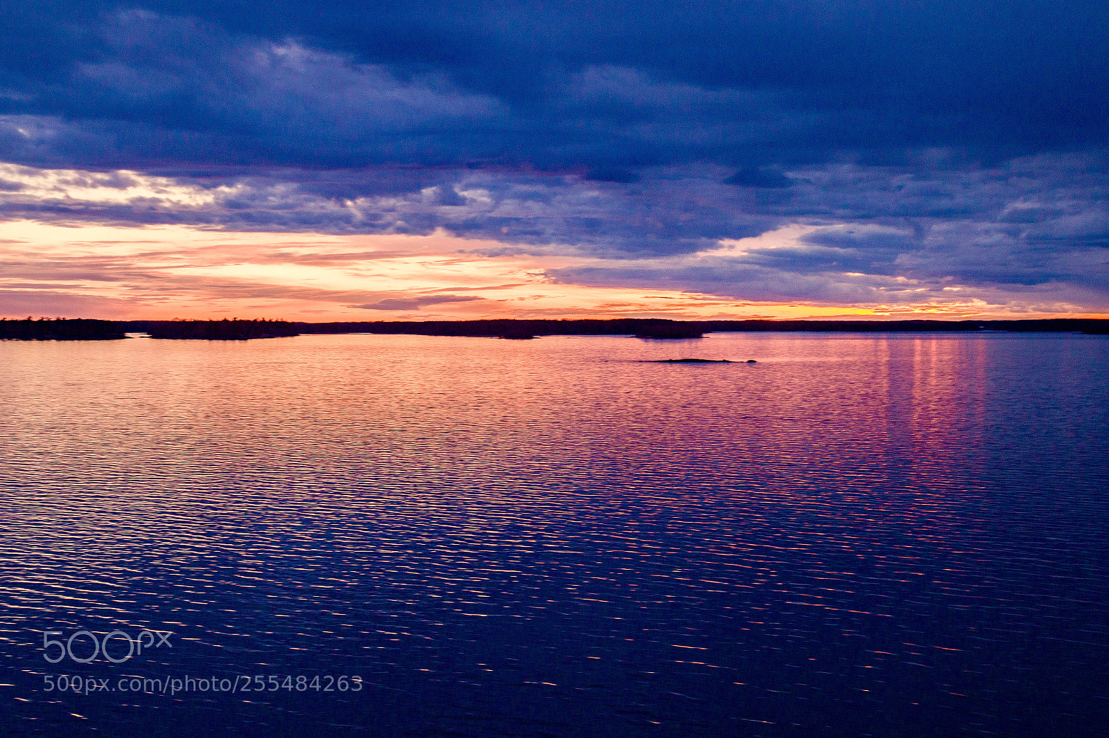 Canon EOS 6D sample photo. Blue sunset on baltic photography