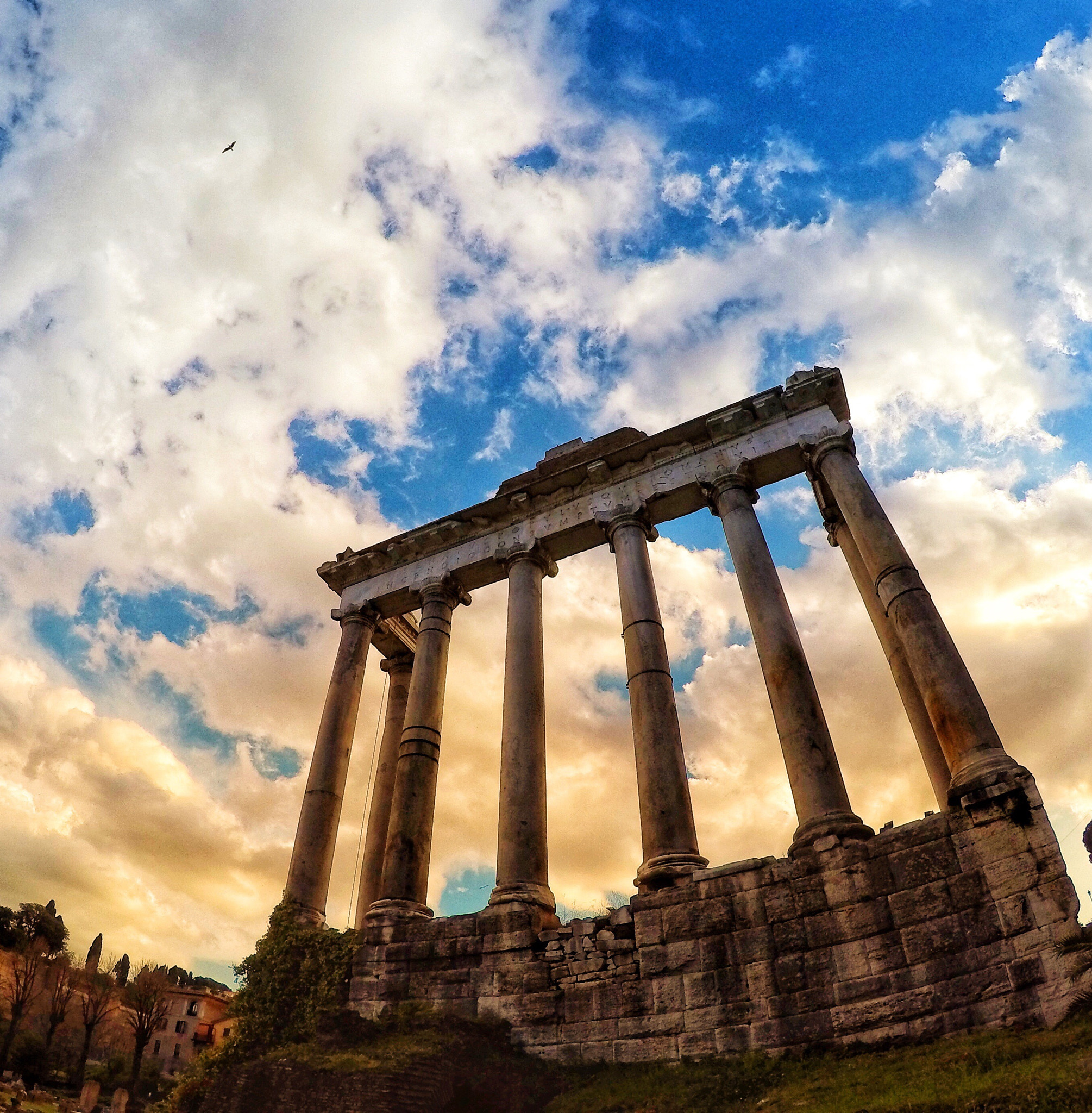 GoPro HERO4 Silver sample photo. Roman forum, photography