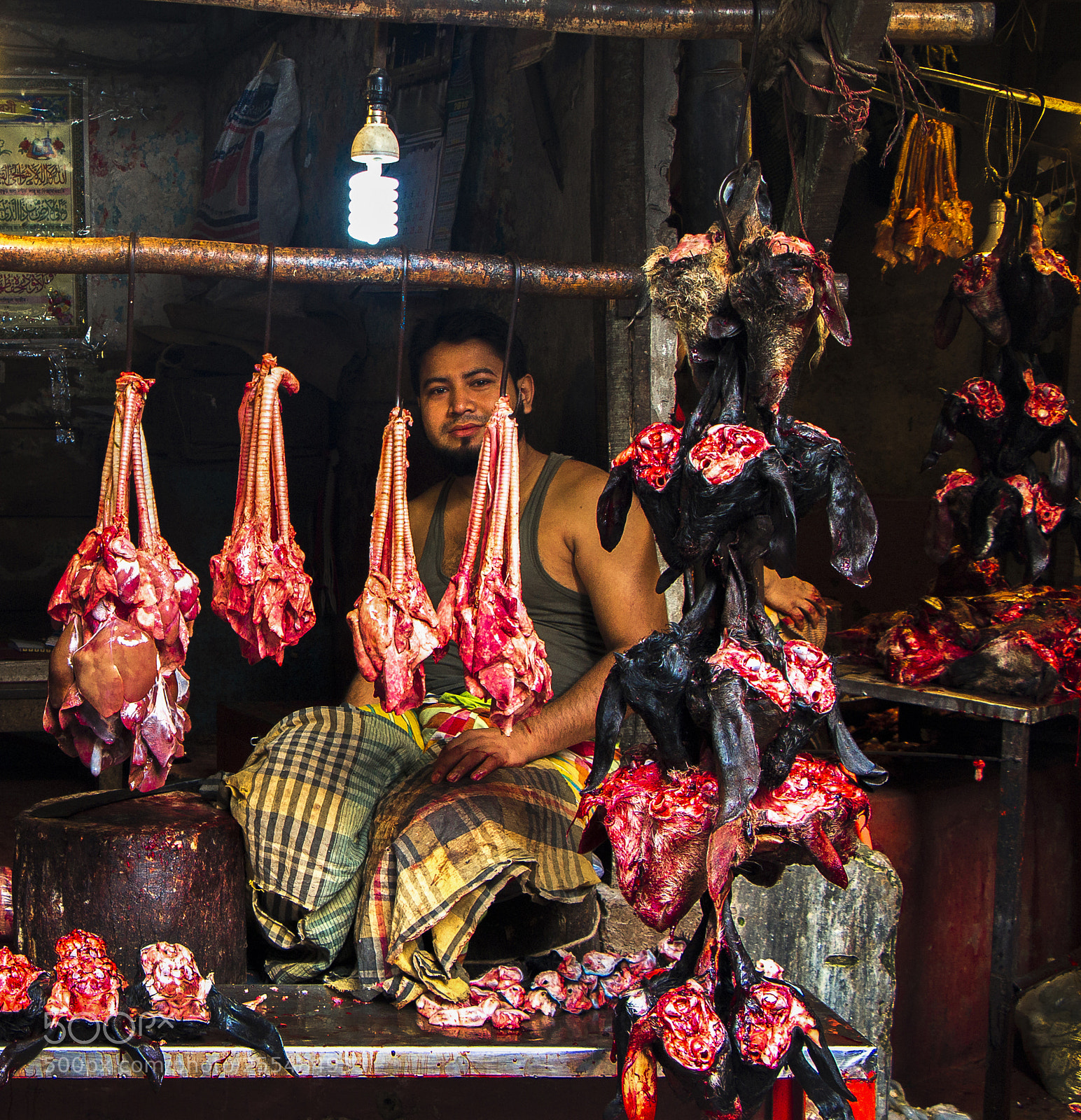 Canon EOS 70D sample photo. The butcher photography