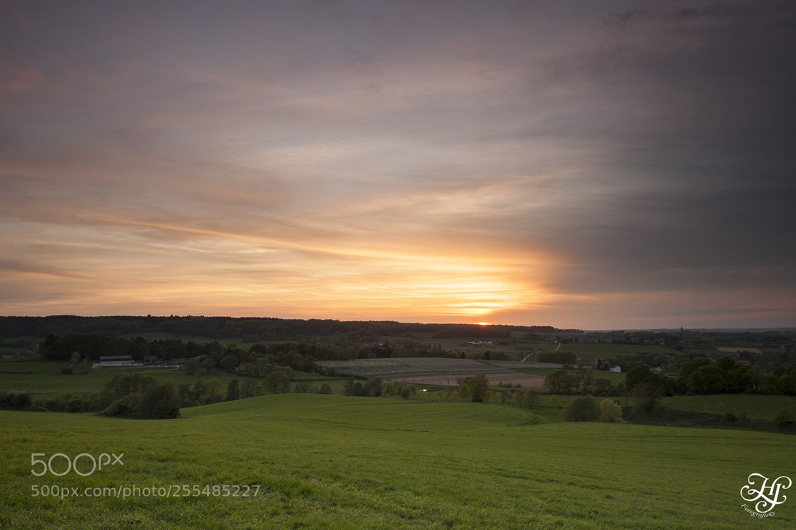 Canon EOS 5D Mark II sample photo. Sunset in the dutch photography
