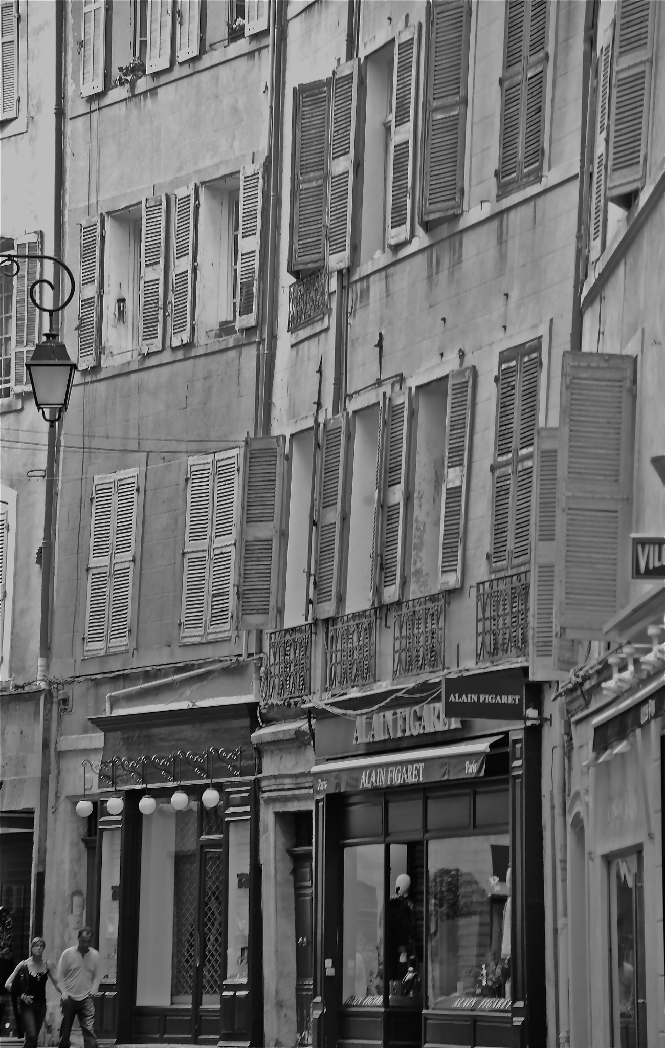 Nikon D3 sample photo. Shutters. aix en provence. photography