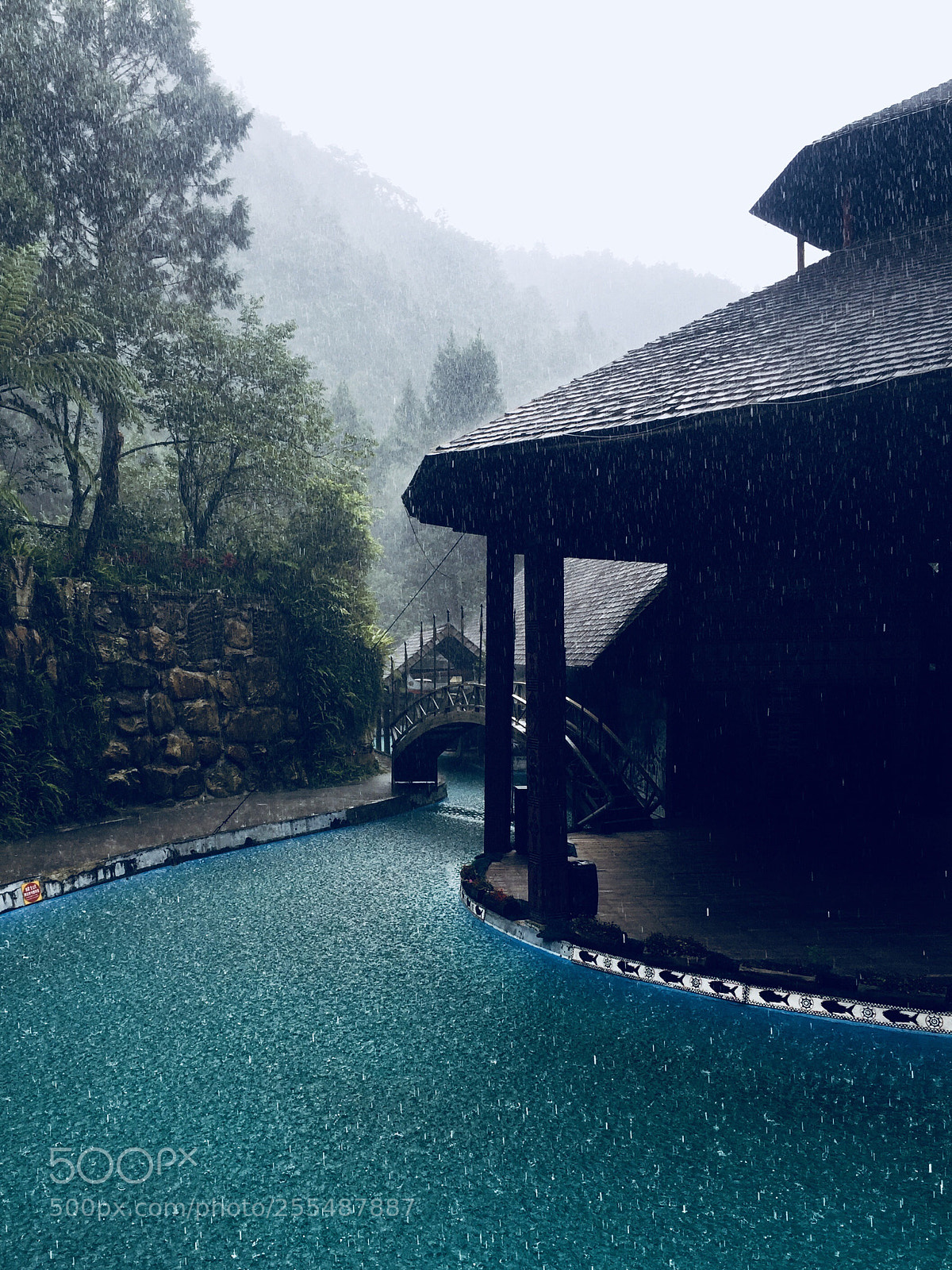 Apple iPhone 6 sample photo. Caught in the rain photography
