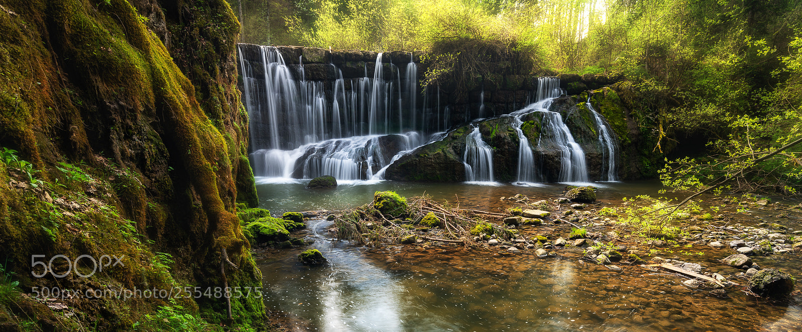 Nikon D850 sample photo. Geratser waterfall photography