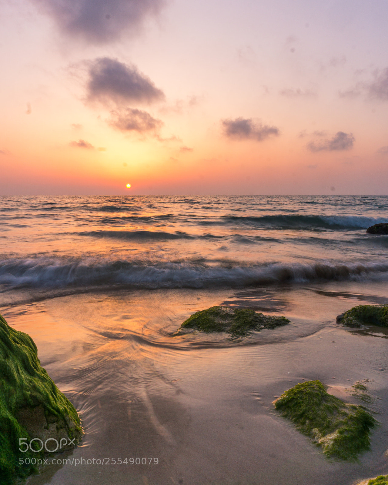Sony a6000 sample photo. Haifa beach sunset photography