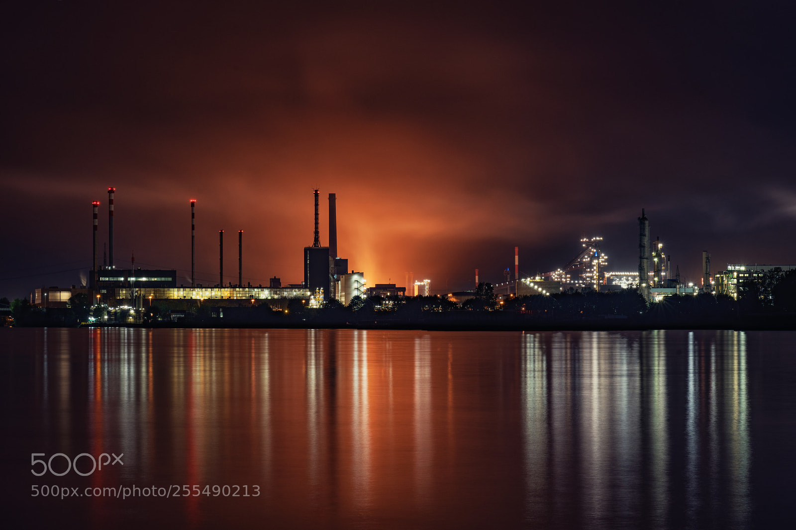 Sony a7 III sample photo. Linz at night photography