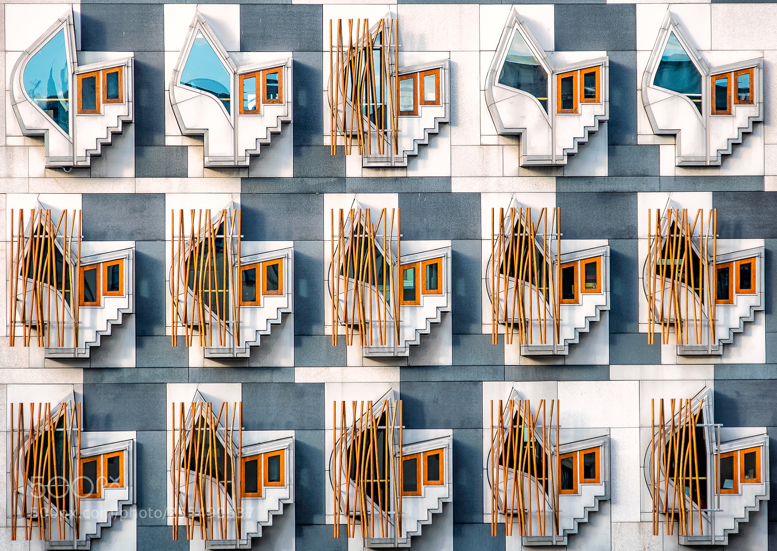 Fujifilm X-T2 sample photo. Scottish parliament photography