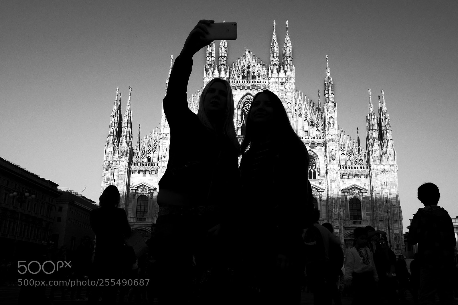 Fujifilm X-T2 sample photo. Selfy / duomo / itali photography