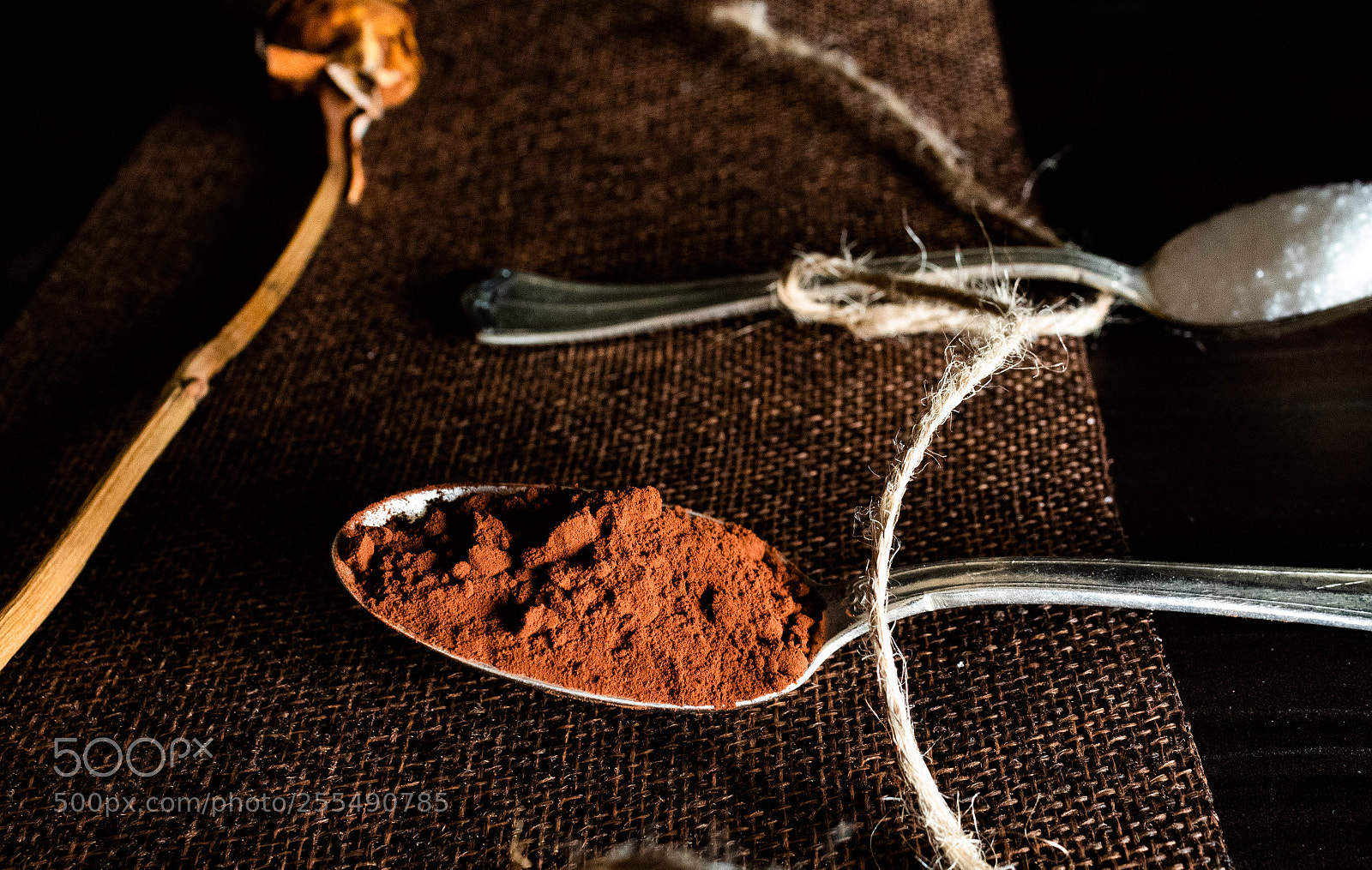 Canon EOS 1300D (EOS Rebel T6 / EOS Kiss X80) sample photo. Cocoa spoon closeup photography