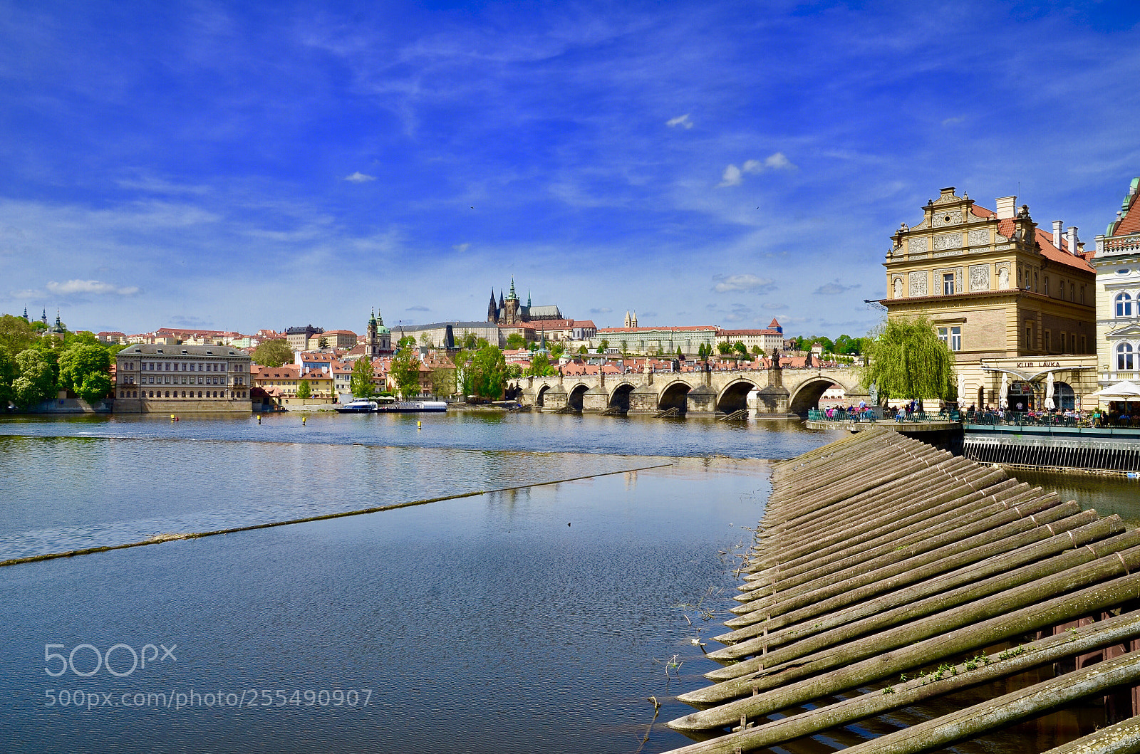 Nikon D5100 sample photo. Via river to castle
 photography