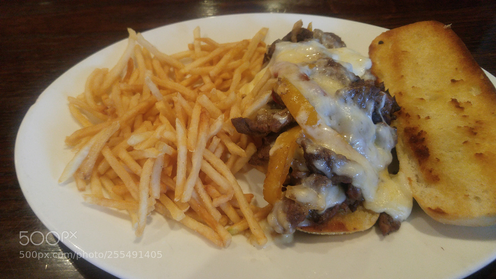 LG G4 sample photo. Steak sandwich photography