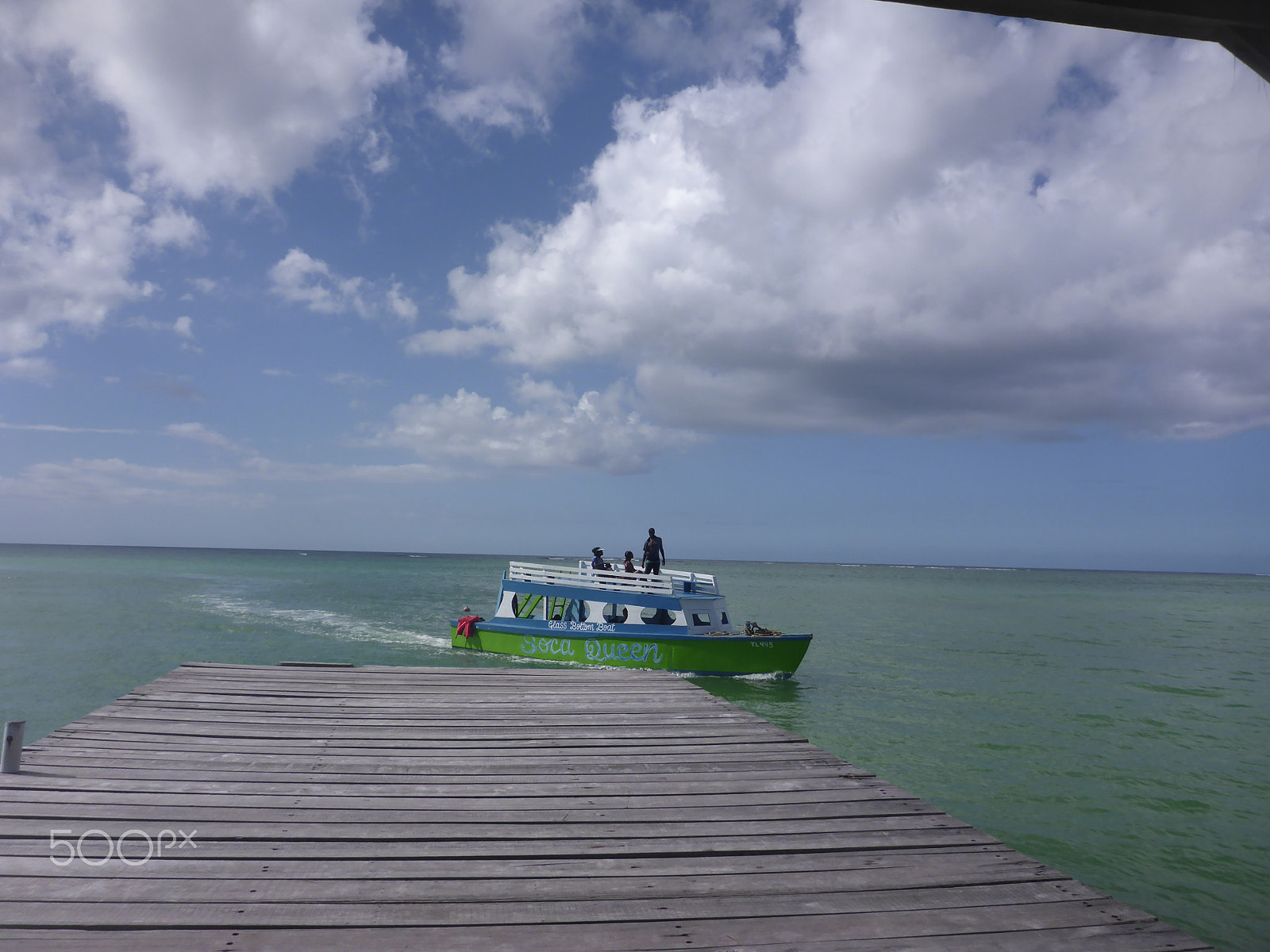 Panasonic DMC-TS6 sample photo. Tobago pigeon point jetty photography