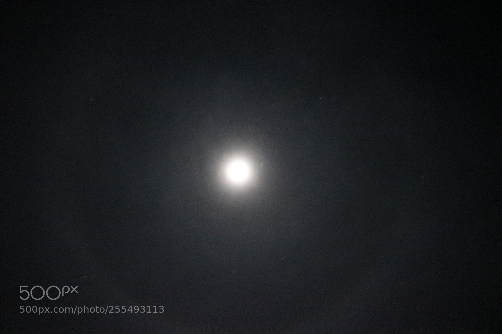Canon EOS 750D (EOS Rebel T6i / EOS Kiss X8i) sample photo. Halo lunar
 photography