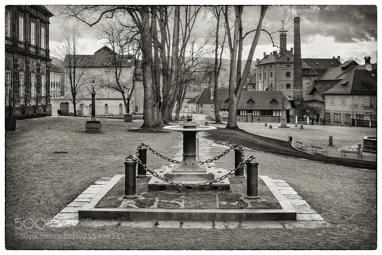 Fujifilm X-E1 sample photo. Fountain photography