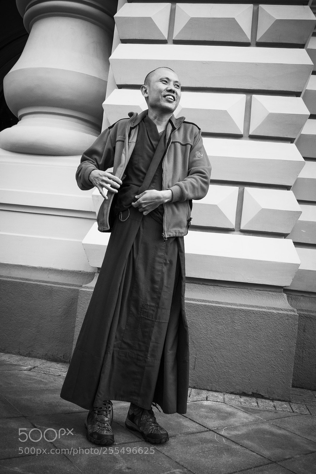 Nikon D750 sample photo. Monk in the big photography