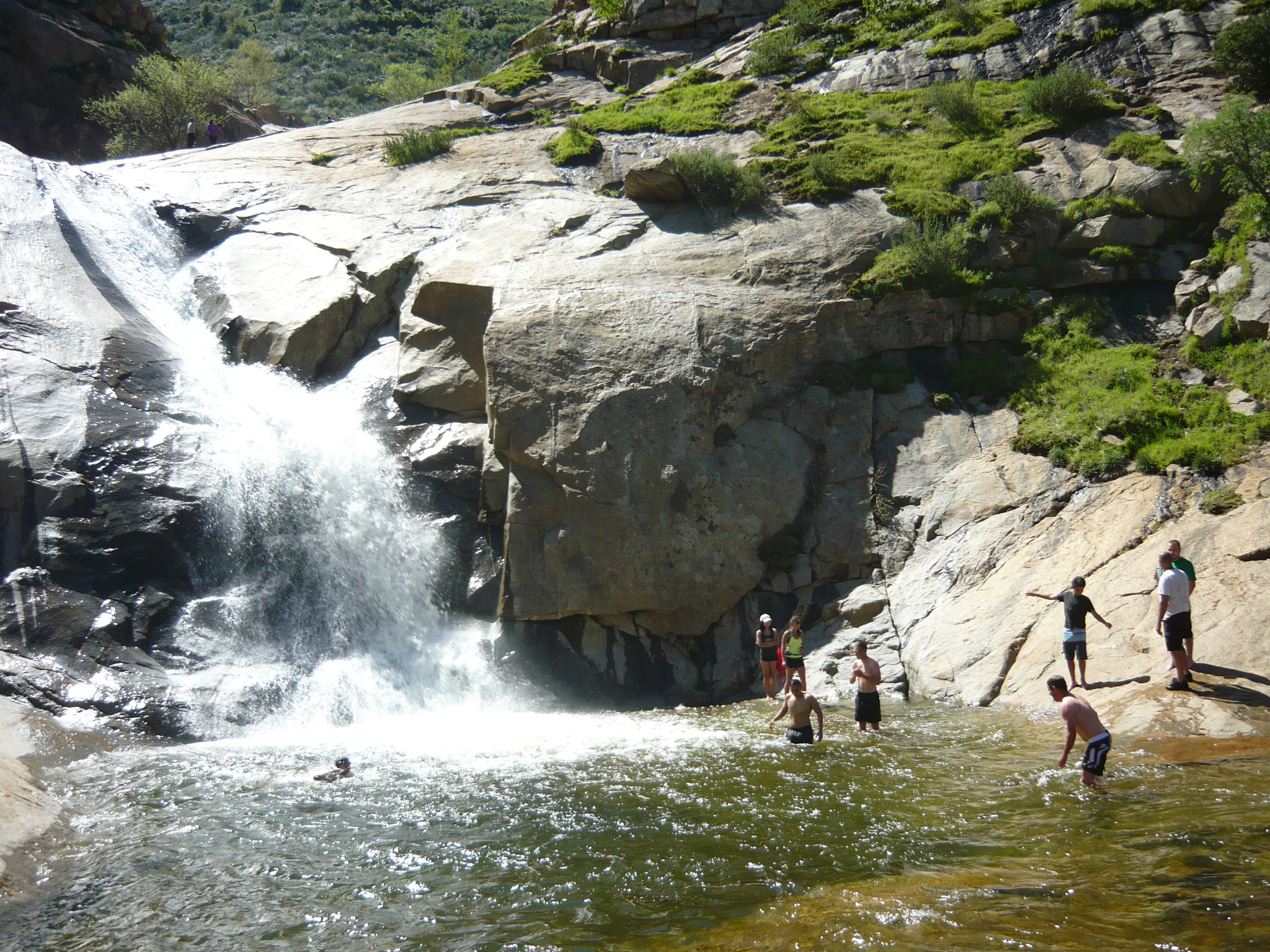 Panasonic Lumix DMC-LS80 sample photo. One of the 3 sisters wallfalls photography