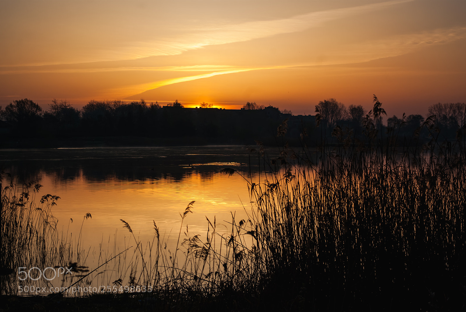 Pentax K10D sample photo. Sunrise photography