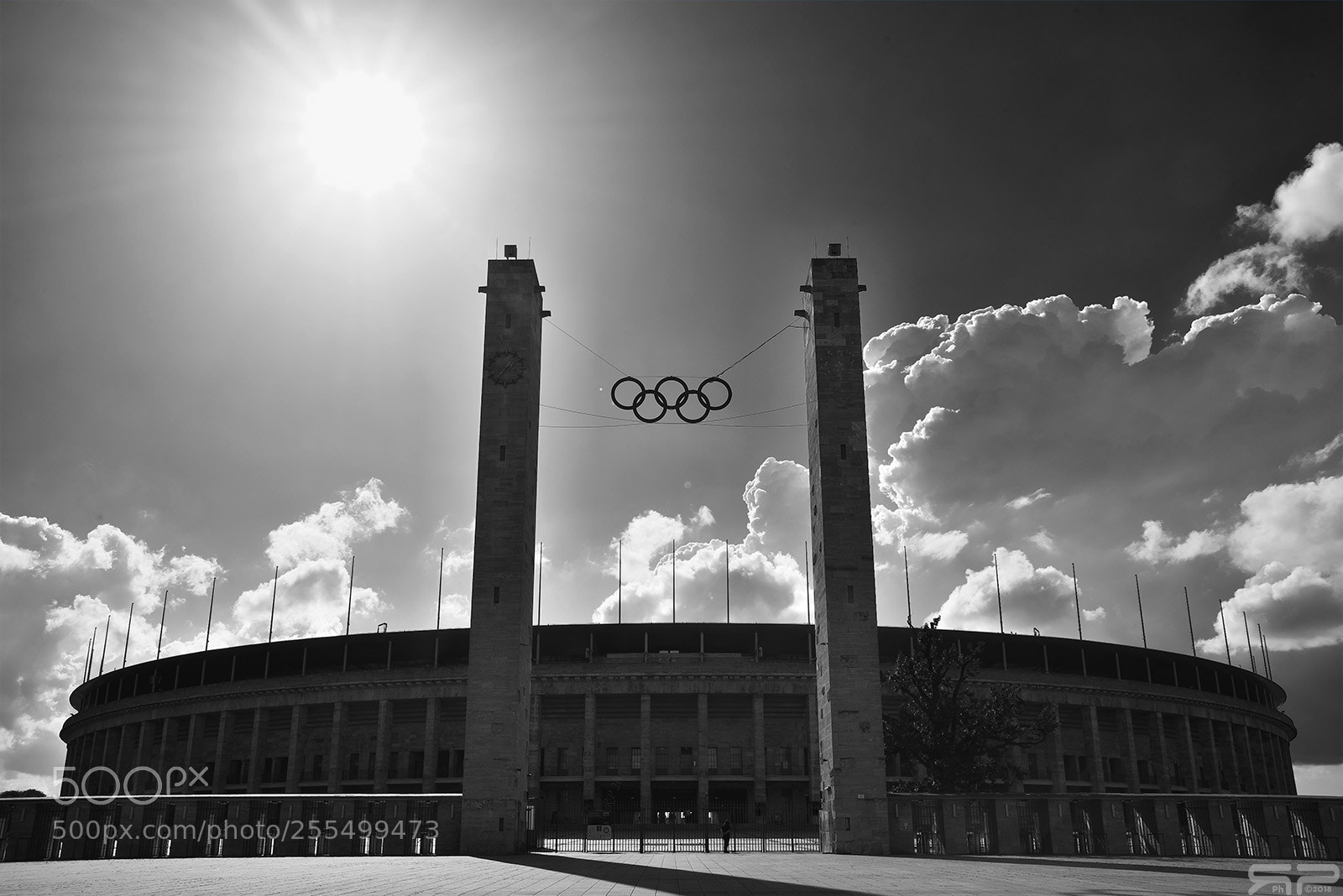 Nikon D750 sample photo. Olympiastadion photography