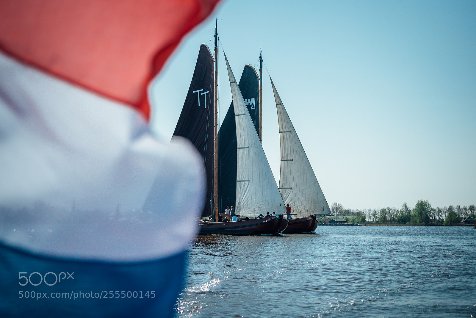 Sony a7S II sample photo. Dutch flag in front photography