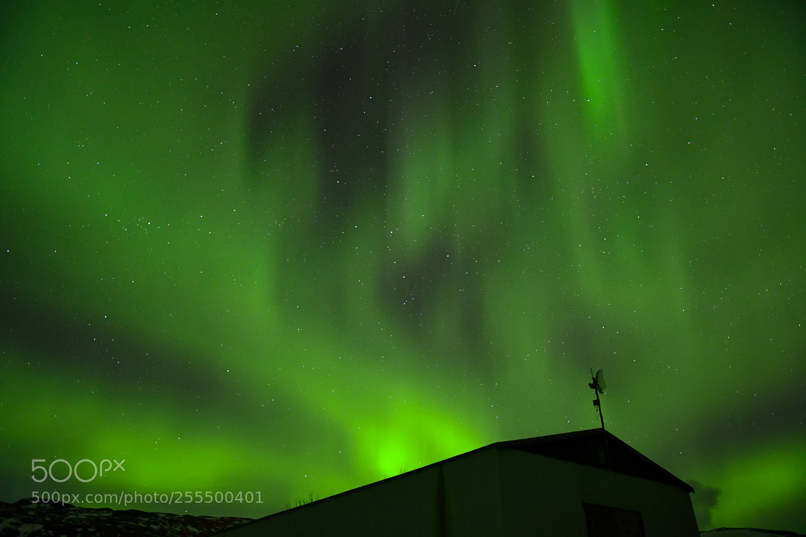 Nikon D7500 sample photo. Northern lights photography
