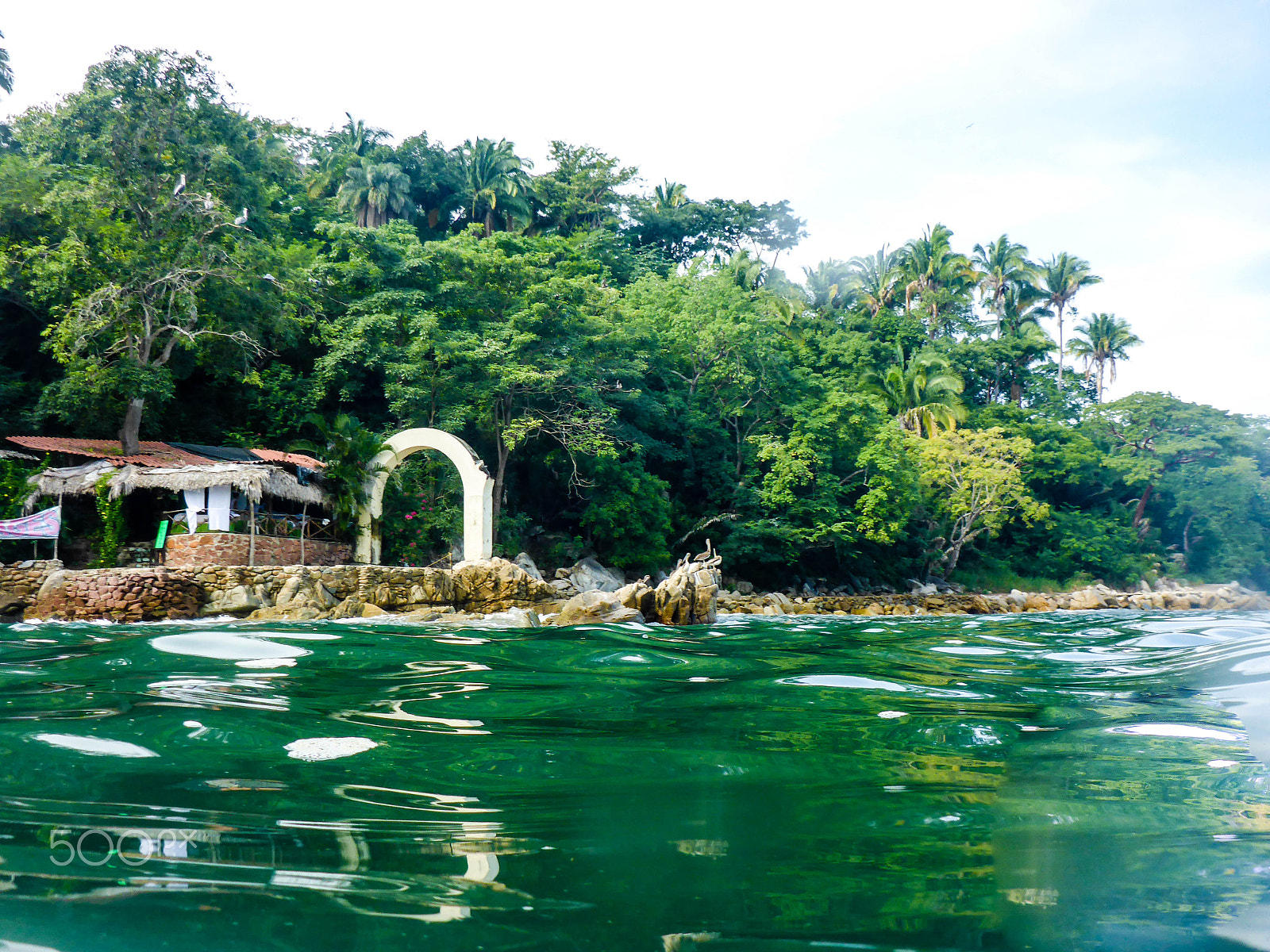 Panasonic DMC-TS6 sample photo. Coastal view from snorkeling photography