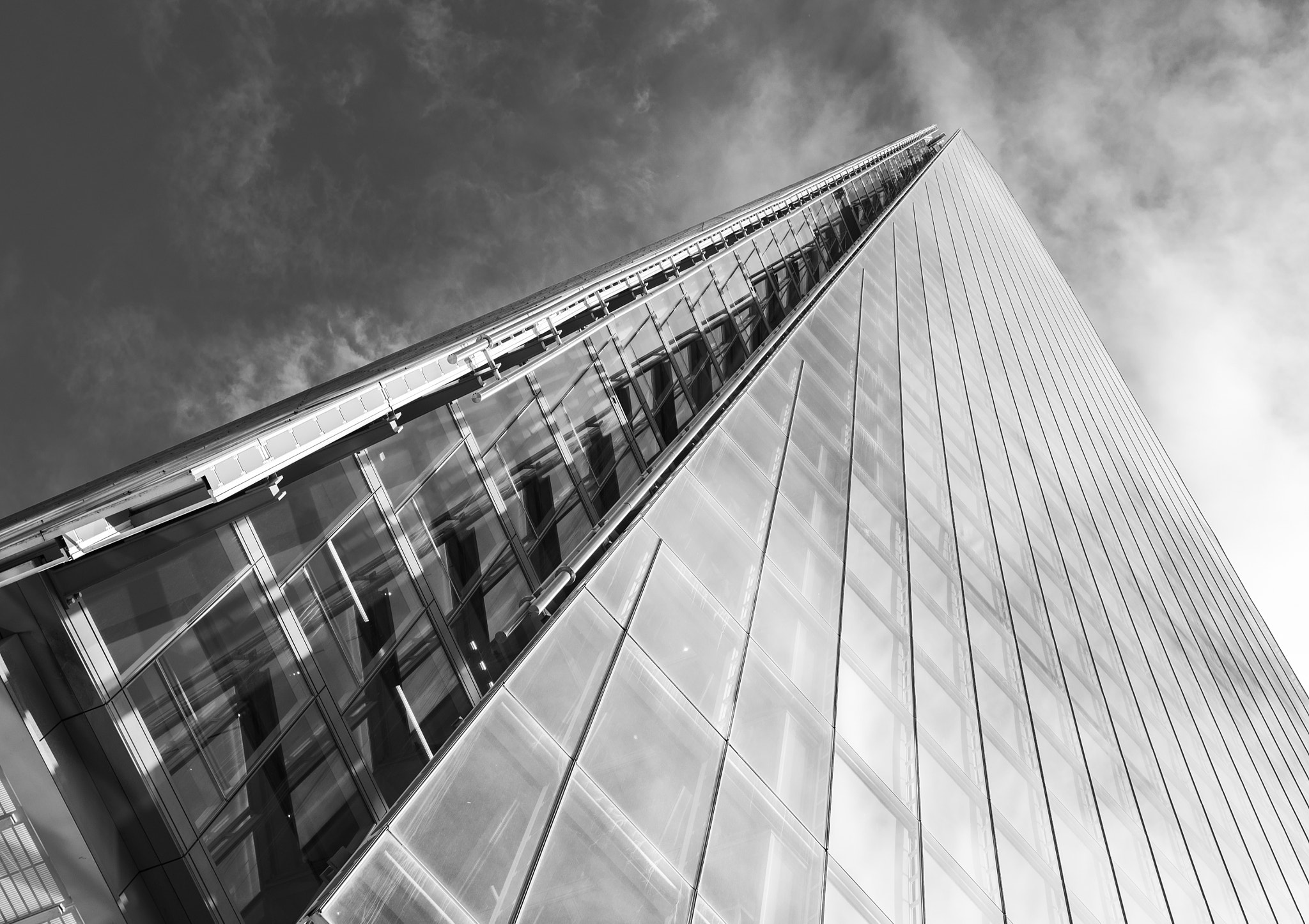 Leica CL sample photo. The shard photography