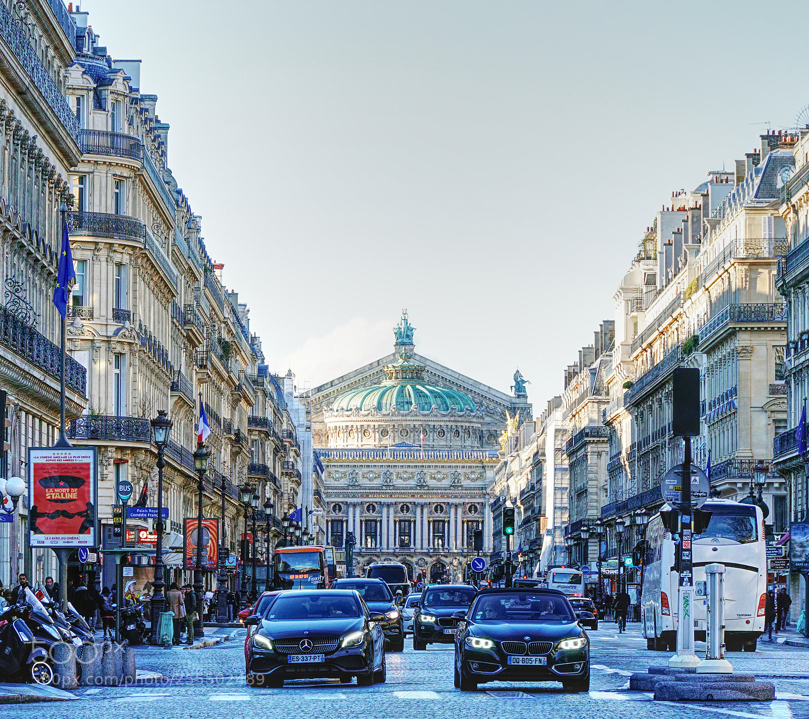 Sony a6500 sample photo. Paris opera photography
