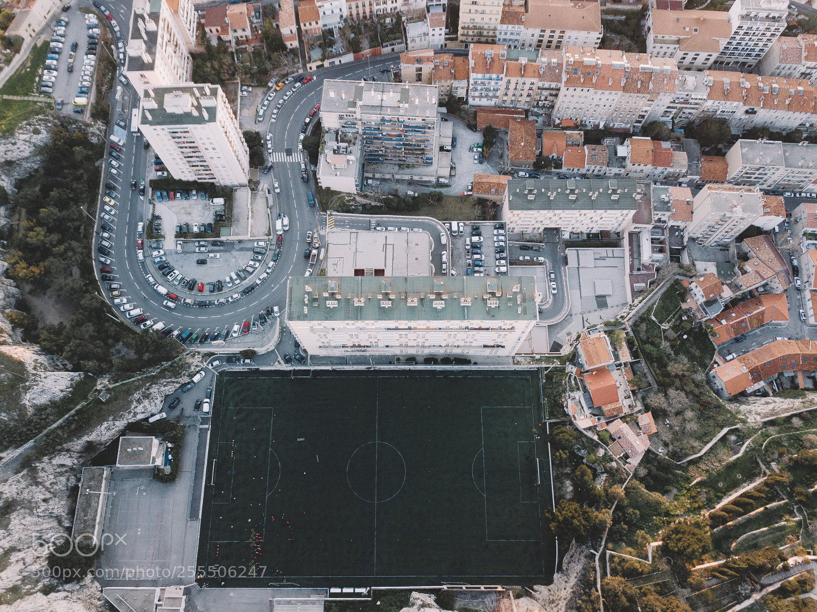 DJI FC220 sample photo. Marseille photography