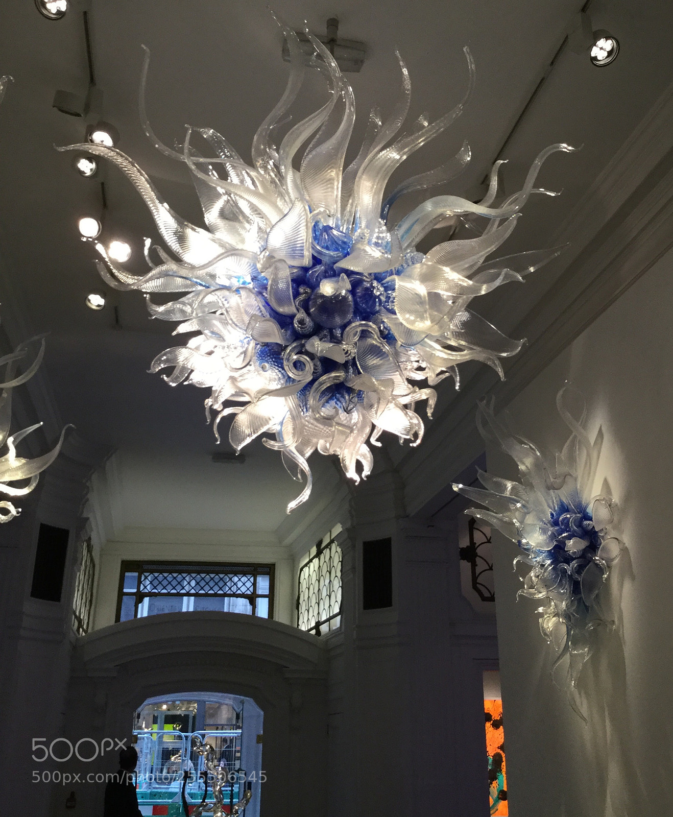 Apple iPod touch sample photo. Chihuly lights photography