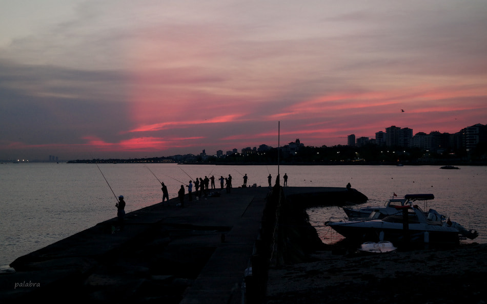 Samsung NX30 sample photo. People and fish photography
