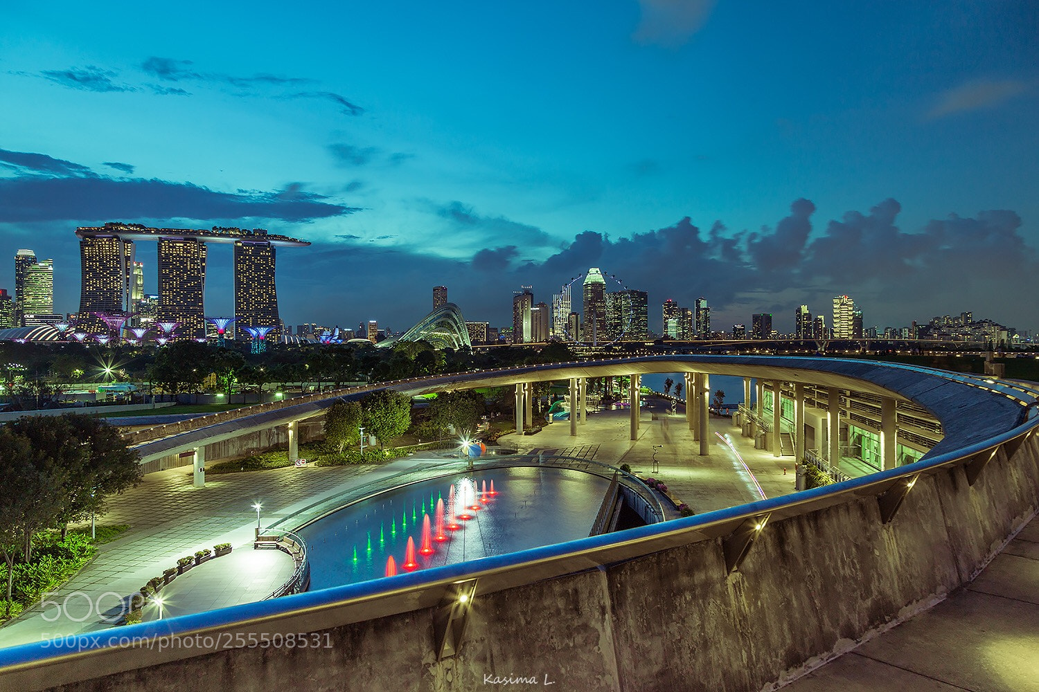 Canon EOS 6D sample photo. Marina barrage singapore photography