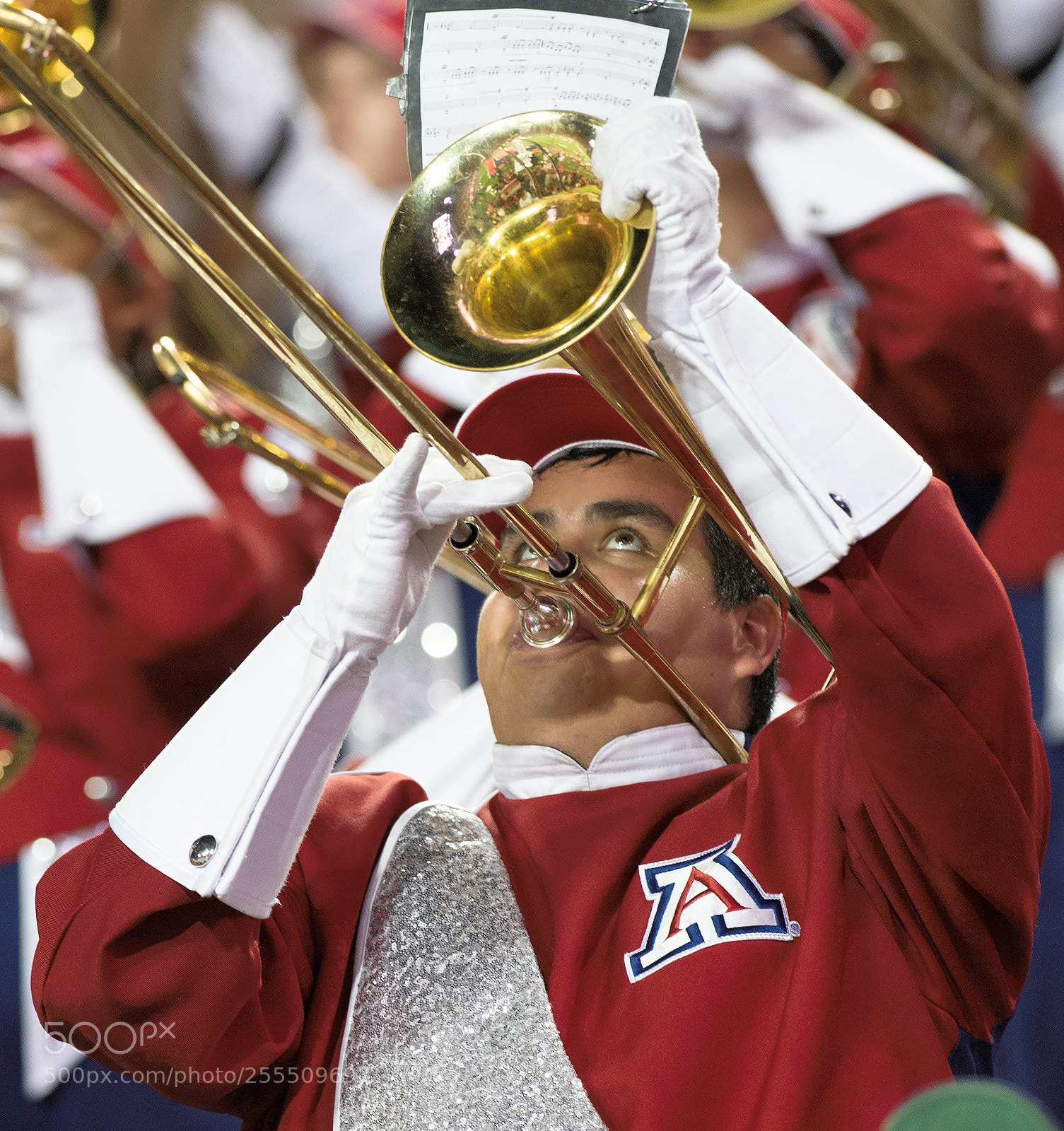 Nikon D4 sample photo. Arizona marching band photography