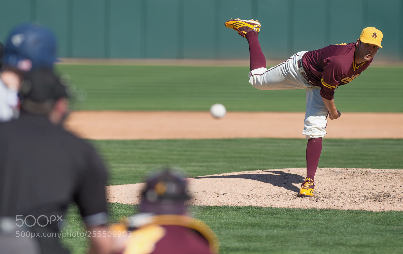 Nikon D4S sample photo. Asu - xavier baseball photography