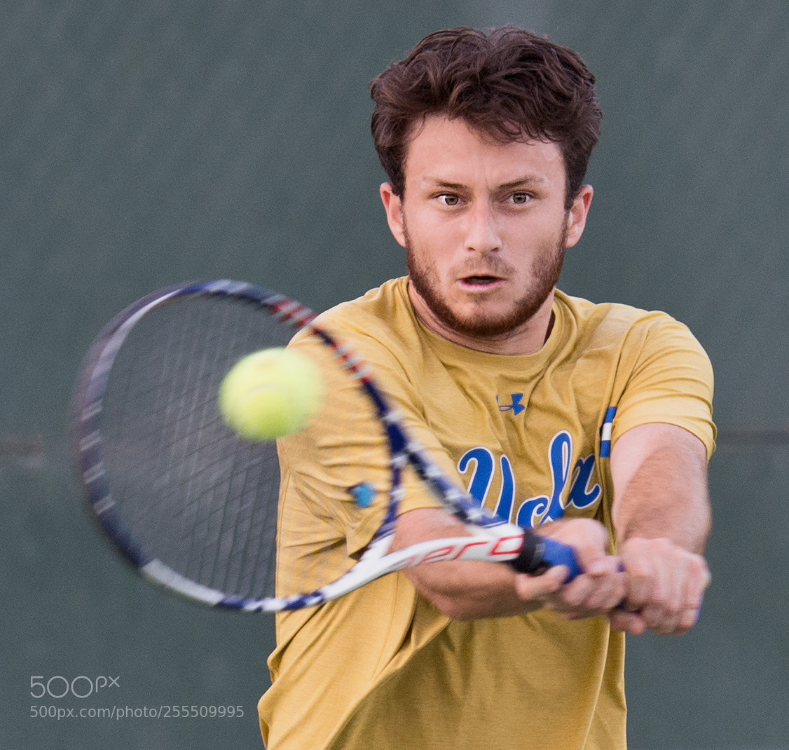 Nikon D4S sample photo. Ucla - asu tennis photography