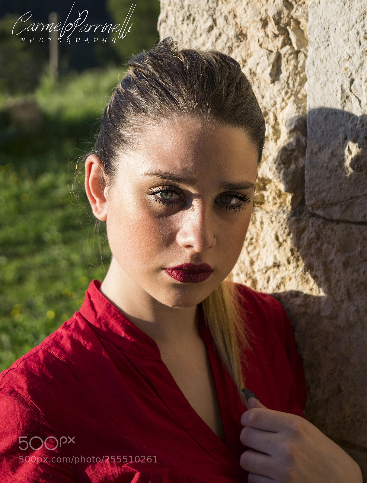 Nikon D3300 sample photo. Red and blondie photography