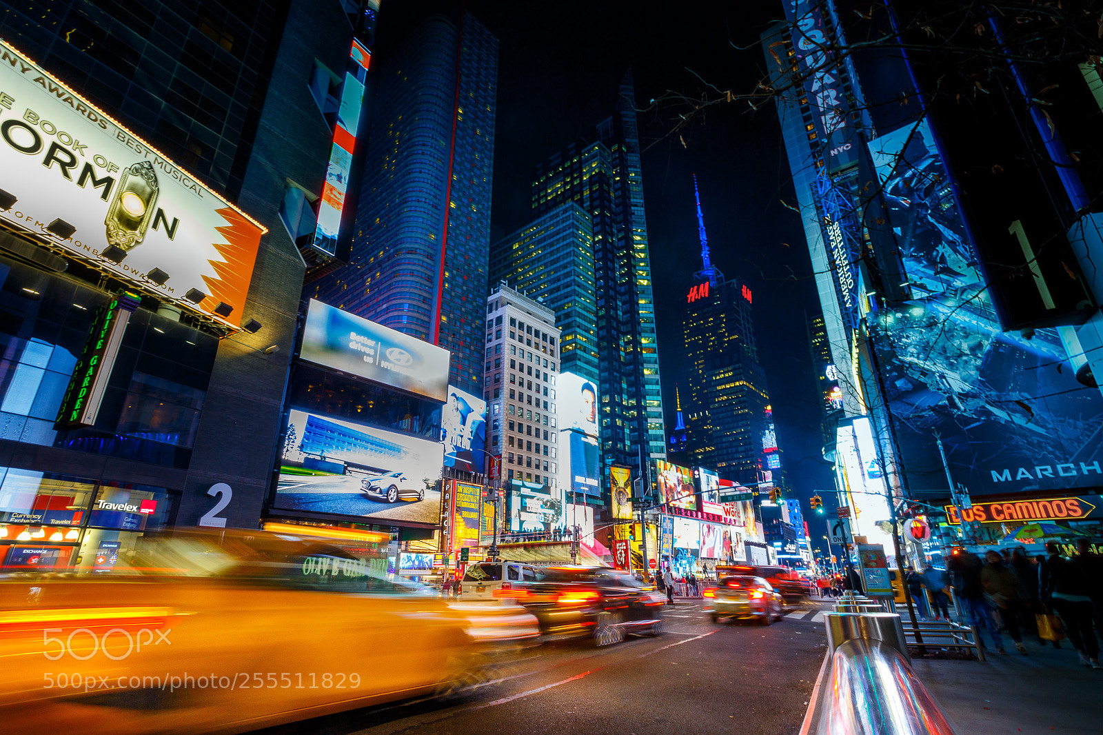 Canon EOS 6D sample photo. Lights of time square photography