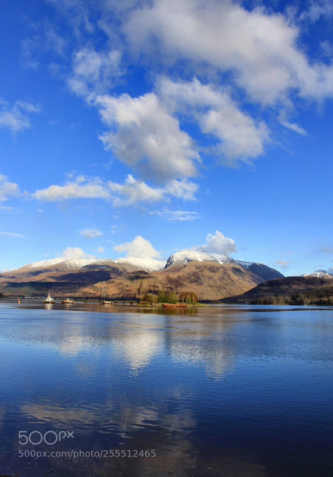 Canon EOS 60D sample photo. Ben nevis from loch photography