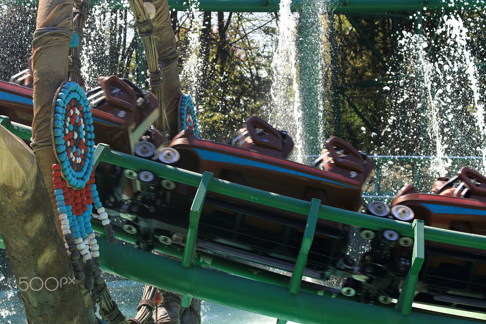 Canon EF 70-300mm F4-5.6 IS USM sample photo. Gardaland magic season 2018 photography