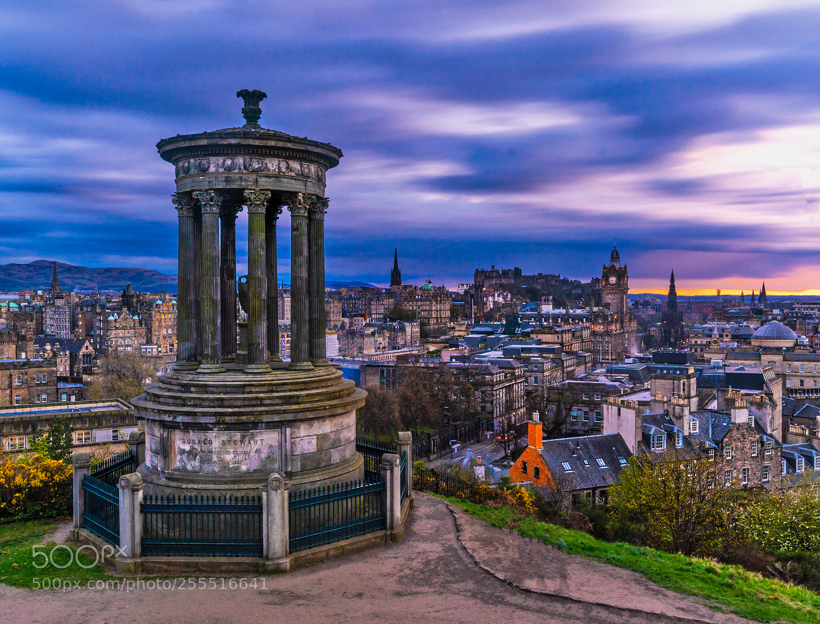 Sony a7R III sample photo. Dugald stewart monument photography