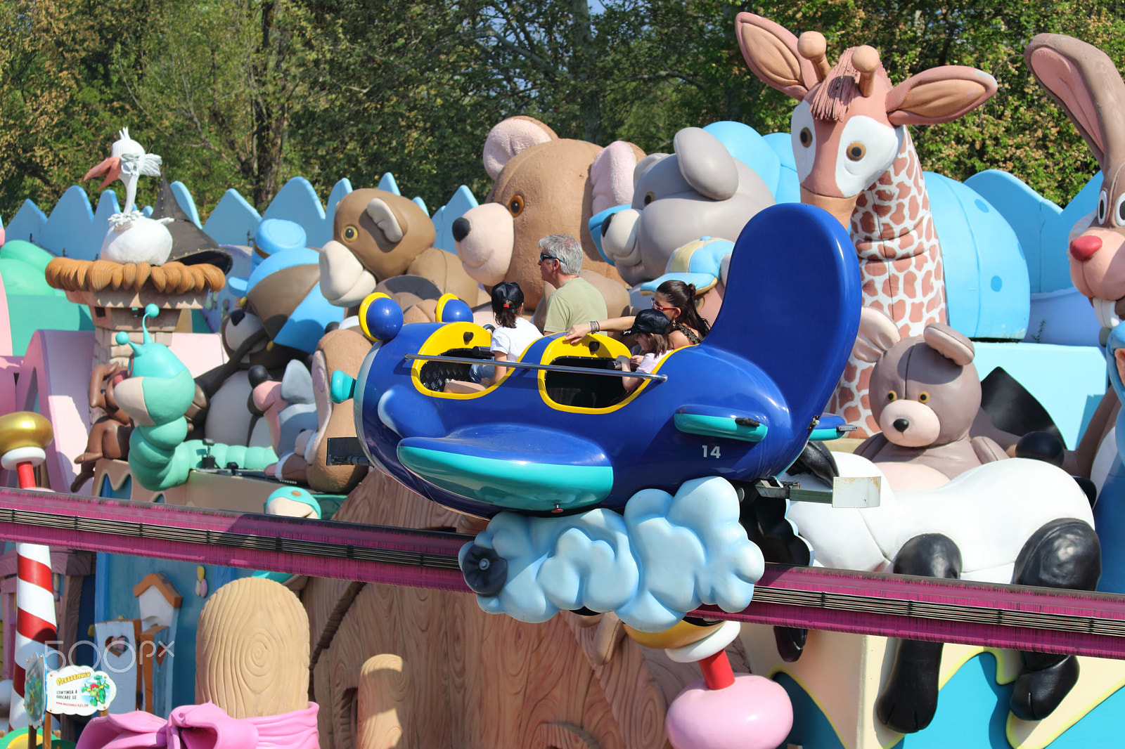 Canon EF 70-300mm F4-5.6 IS USM sample photo. Gardaland magic season 2018 photography