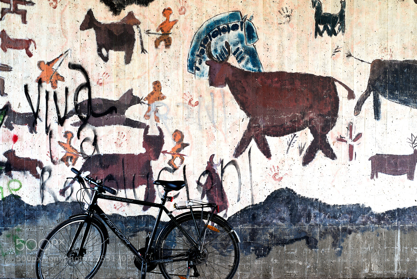 Pentax K-1 sample photo. Underpass mural in kempele photography