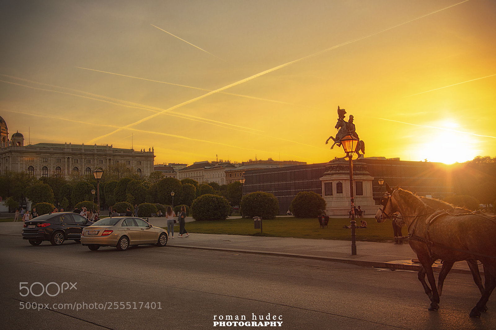 Nikon D7200 sample photo. Sunset at hofburg, vienna photography